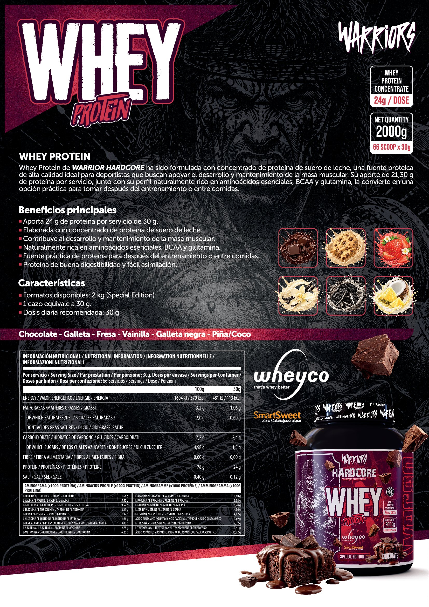 Whey Protein Hardcore whey 00001